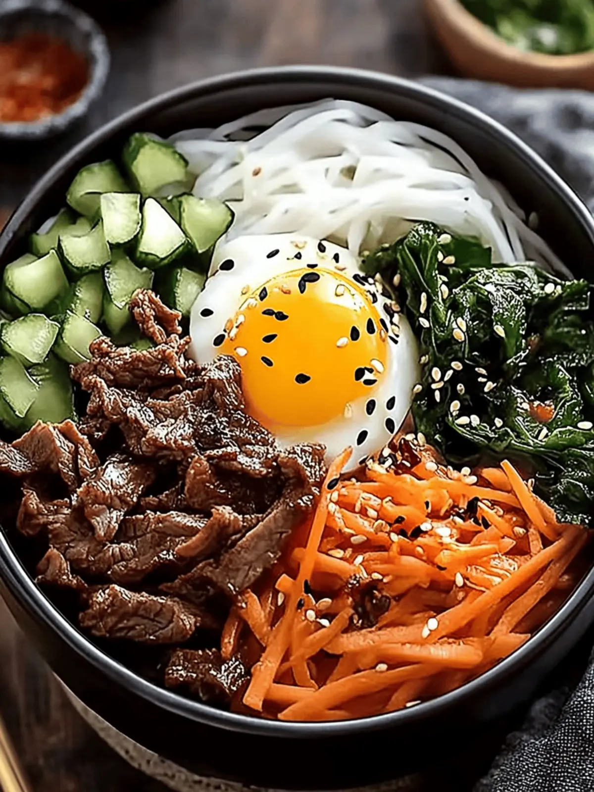 Korean Beef Bibimbap Bowl