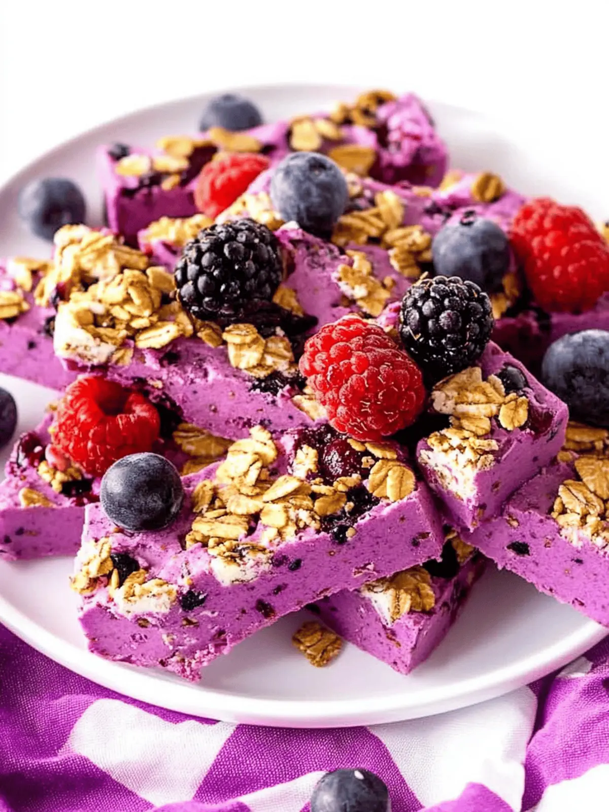 Berry Granola Yogurt Bark That's Toddler and Kid Approved