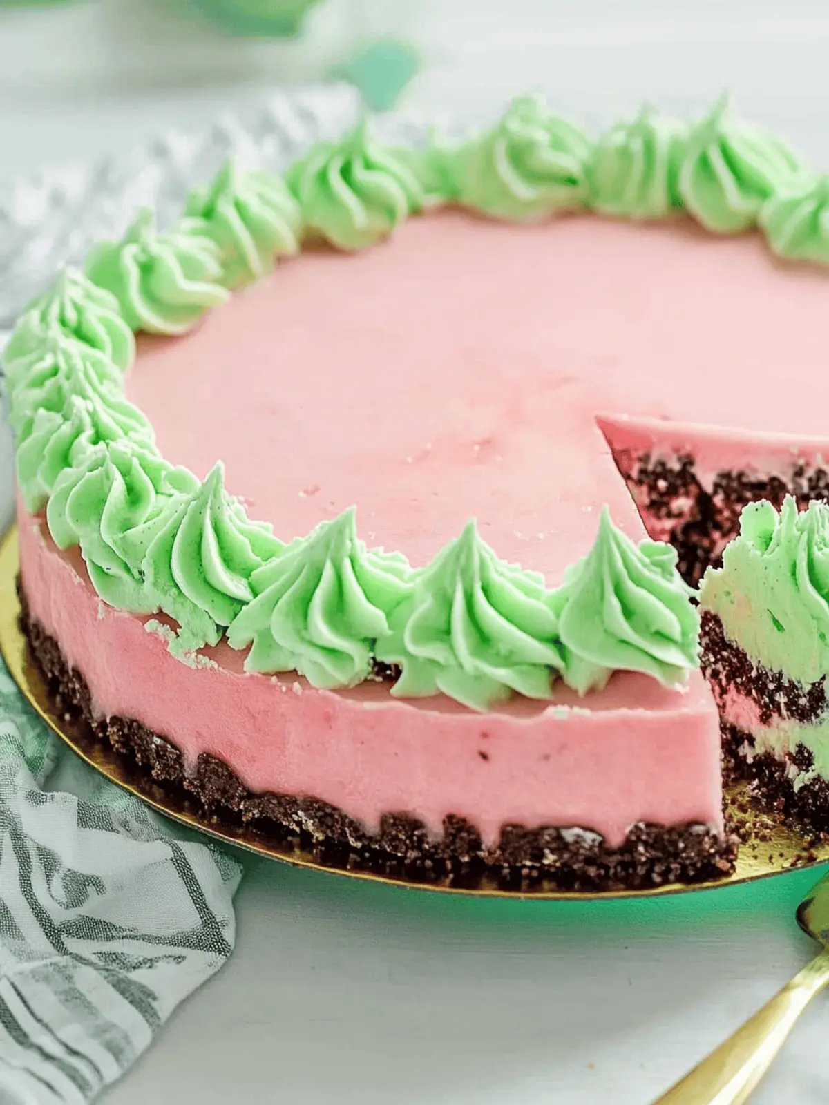 Watermelon Cheesecake