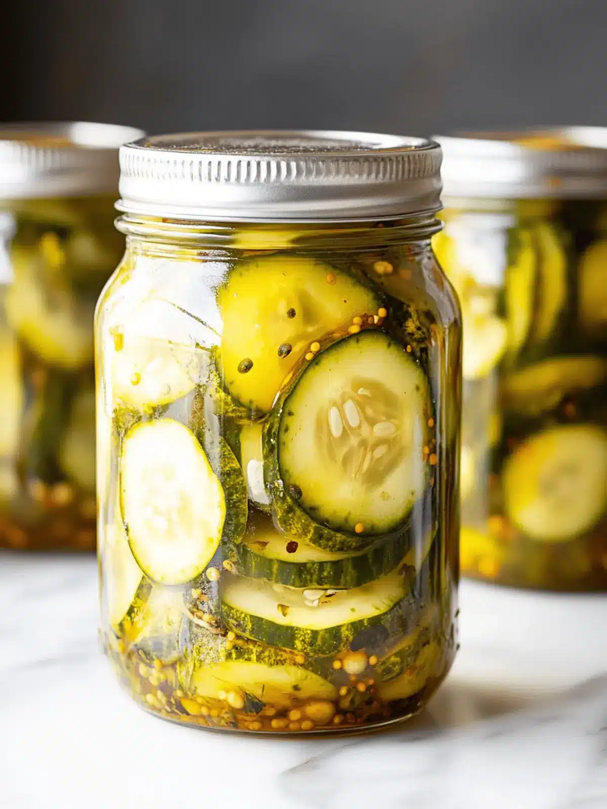 Refrigerator Bread and Butter Pickles