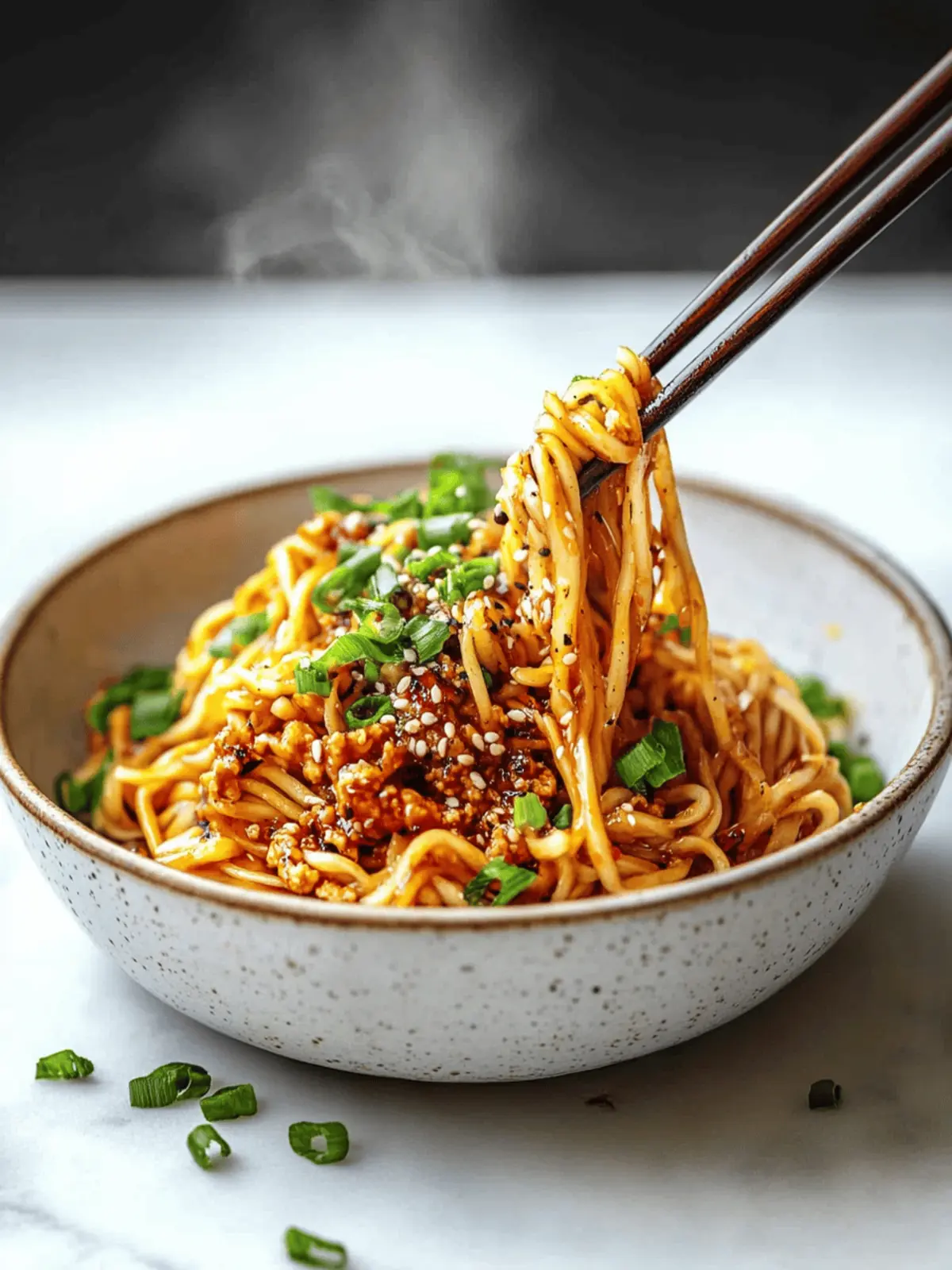 Easy Szechuan Noodles (30 Minutes)