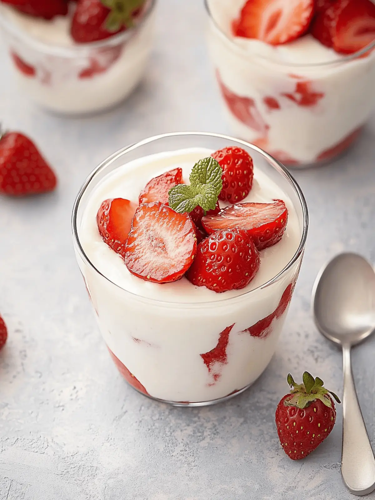 Fresas con Crema (Strawberries and Cream)