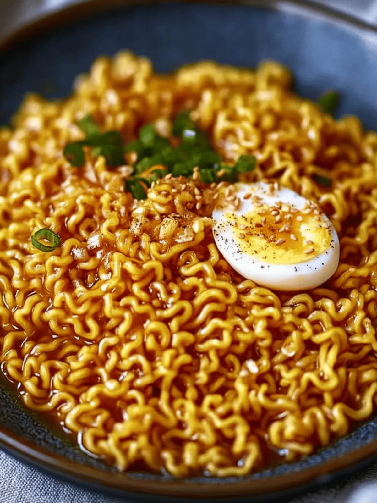 Garlic Butter Ramen with Egg: Your Quick Comfort Food Fix