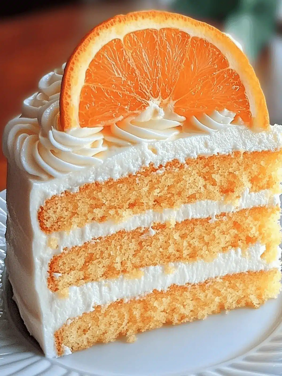Orange Creamsicle Cake