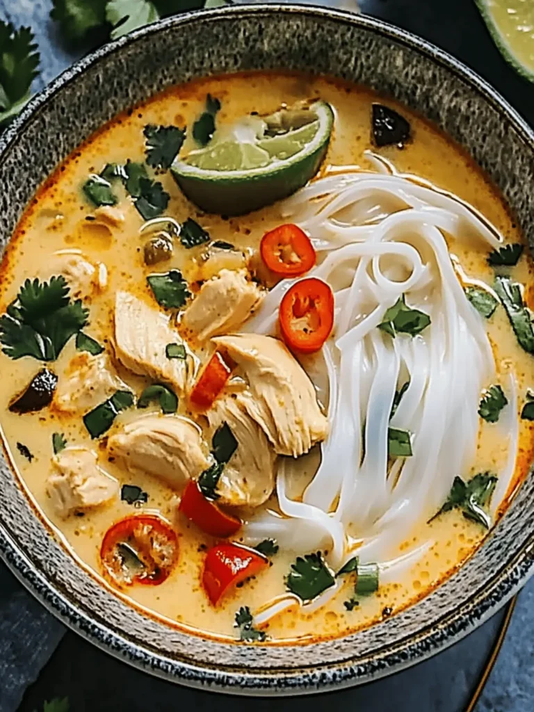 Quick and Flavorful Easy Thai Chicken Soup Recipe