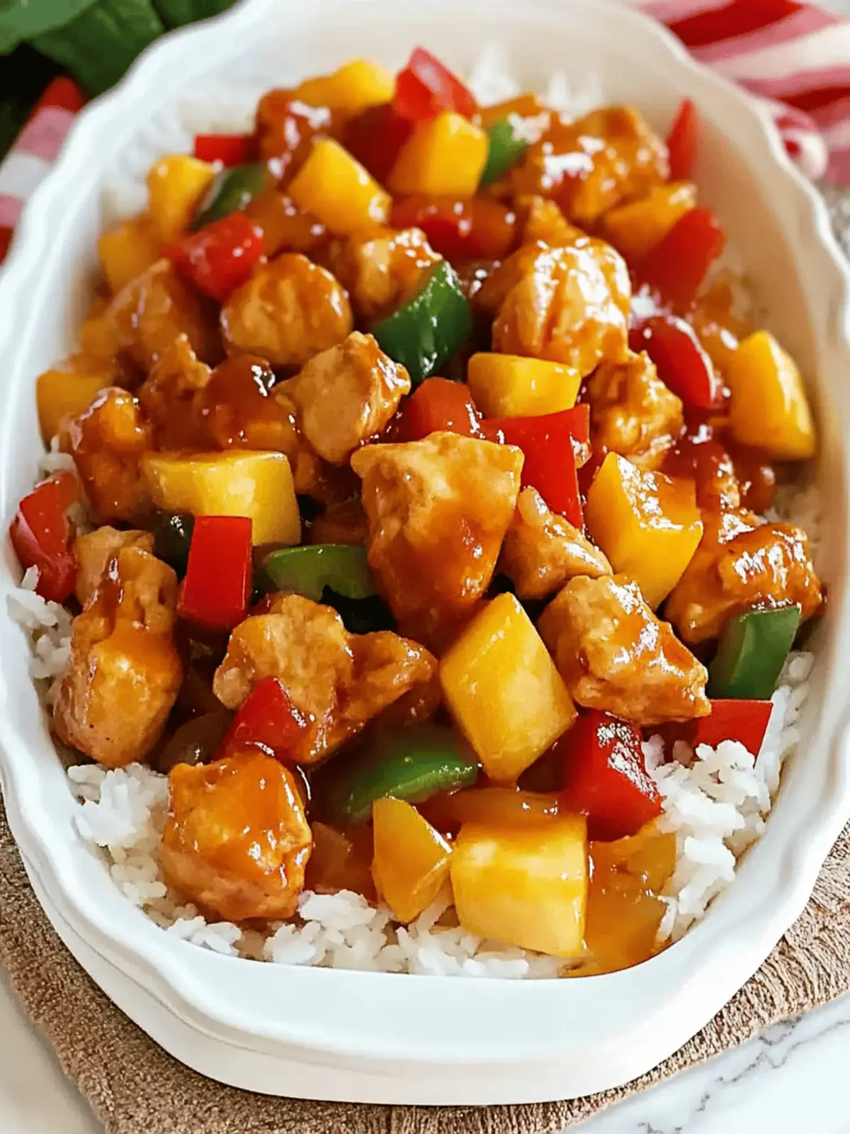 Sweet and Sour Chicken