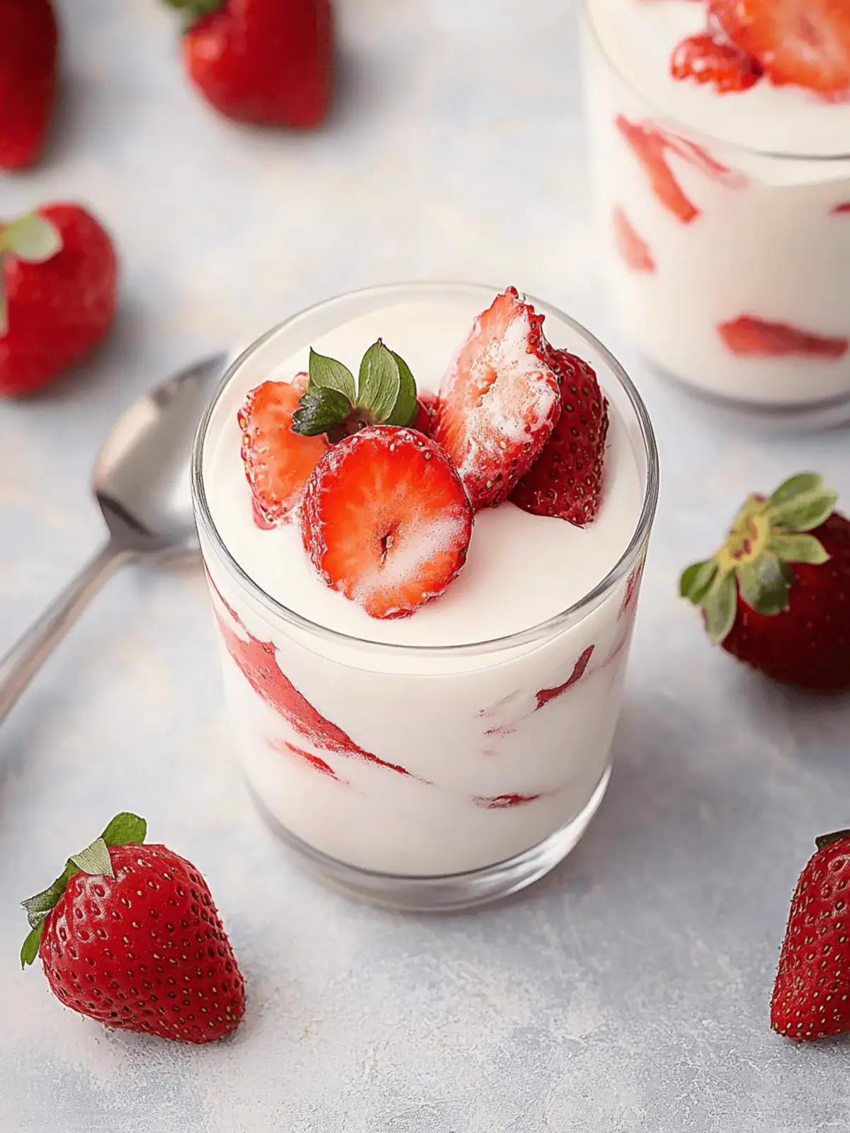 Fresas con Crema (Strawberries and Cream)