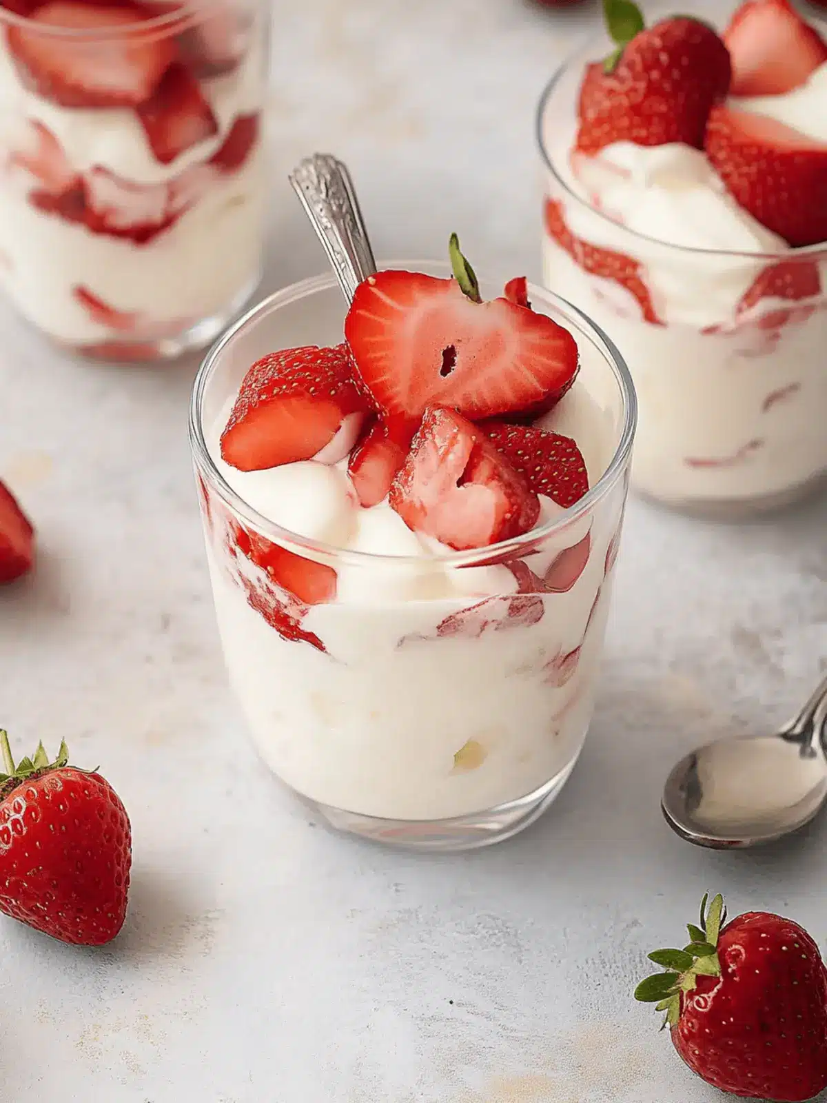 Fresas con Crema (Strawberries and Cream)