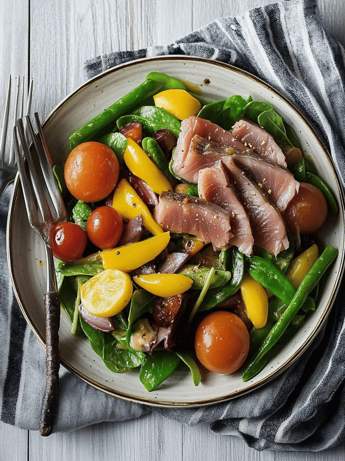 Salade Niçoise With Fresh Tuna