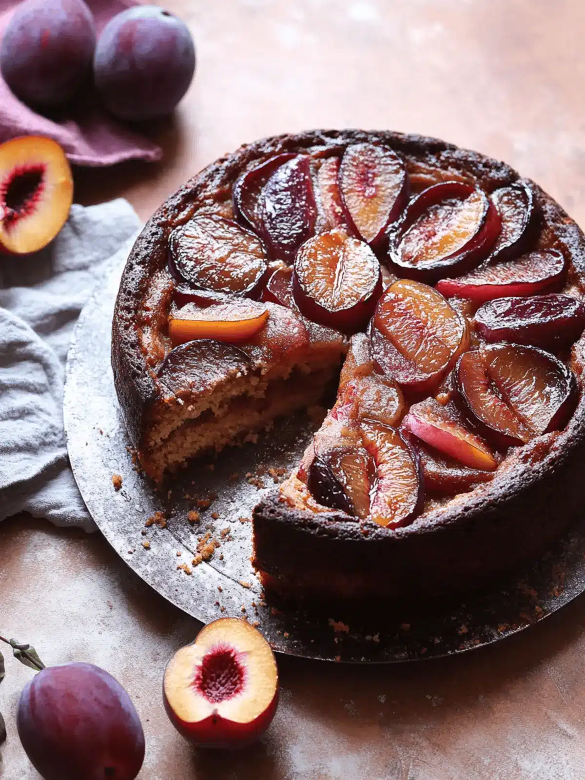 Chai Spiced Plum Cake: Your New Autumn Favorite!