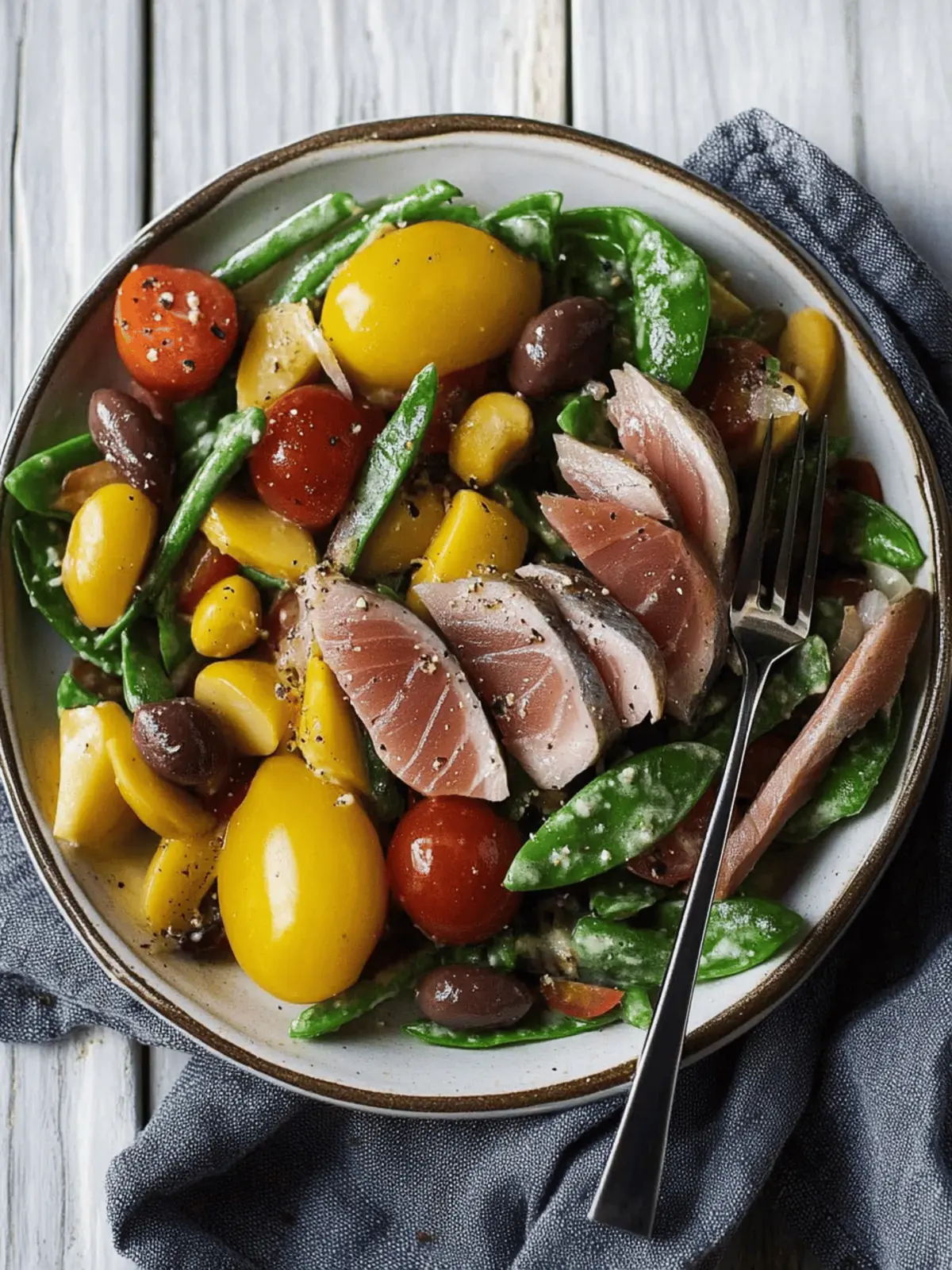 Savor Salade Niçoise With Fresh Tuna: A Healthy Delight