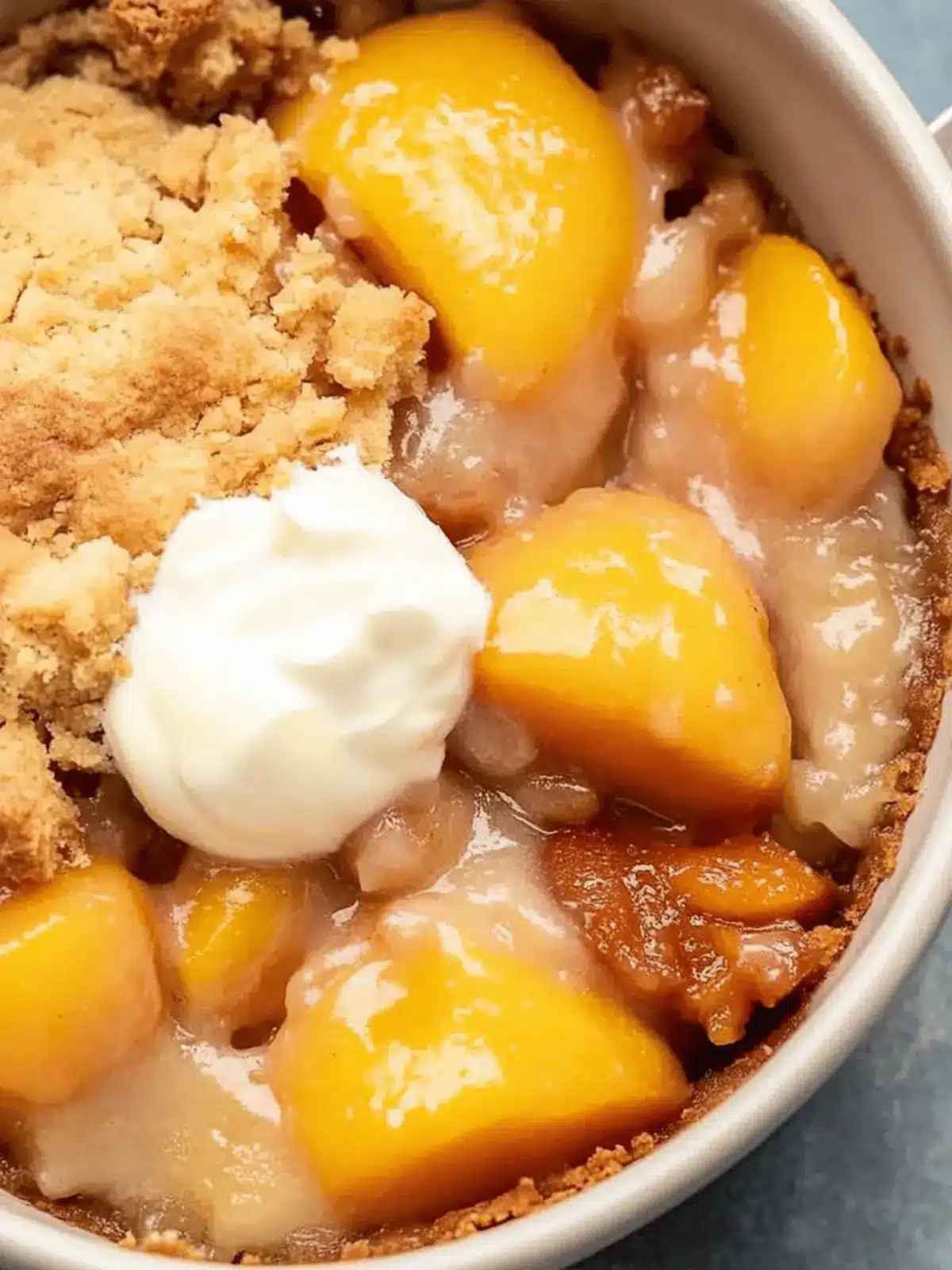 The Easiest Southern Peach Cobbler (With a Texture Similar to Pie Crust Cobbler)