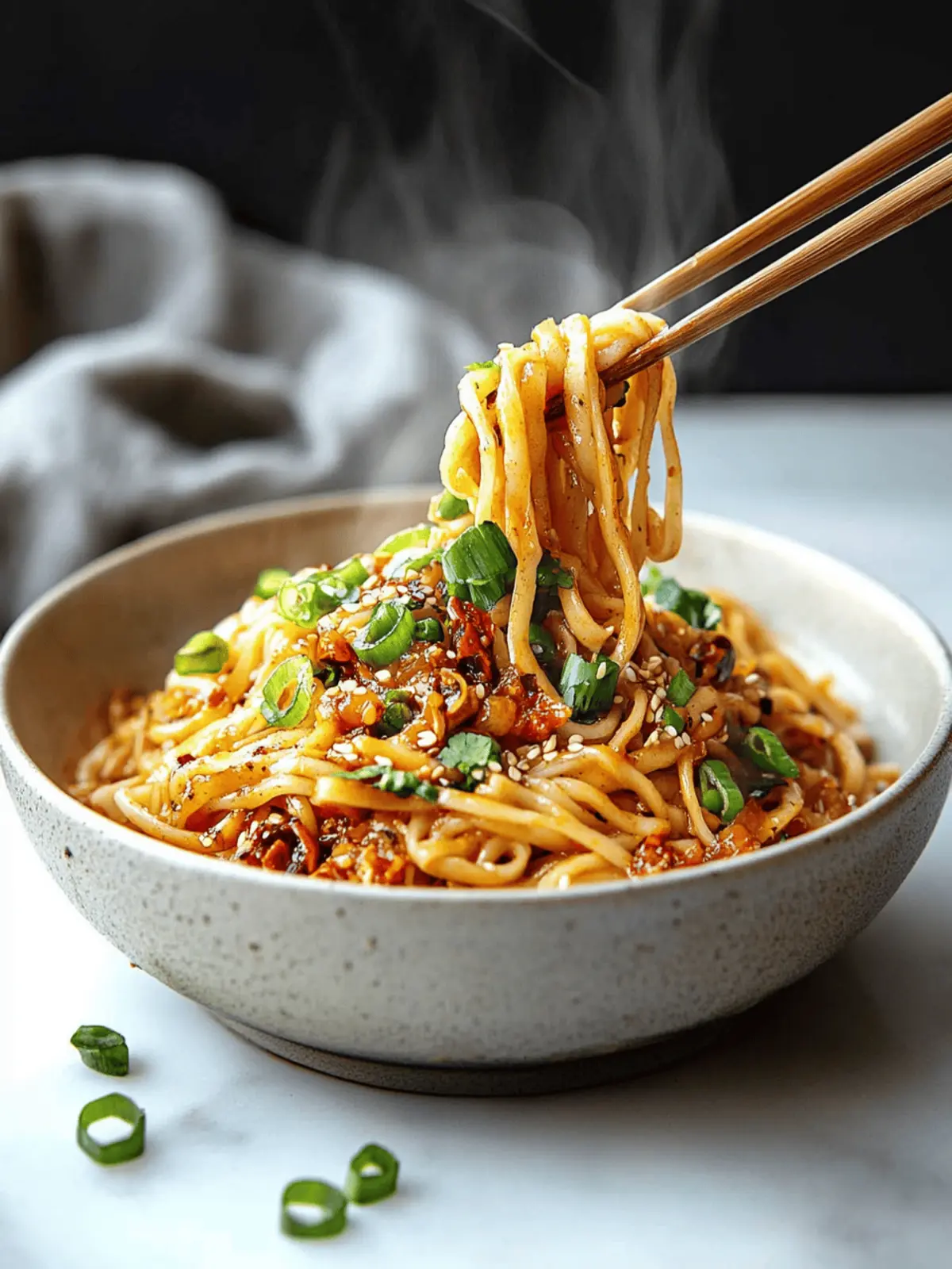 Easy Szechuan Noodles (30 Minutes)
