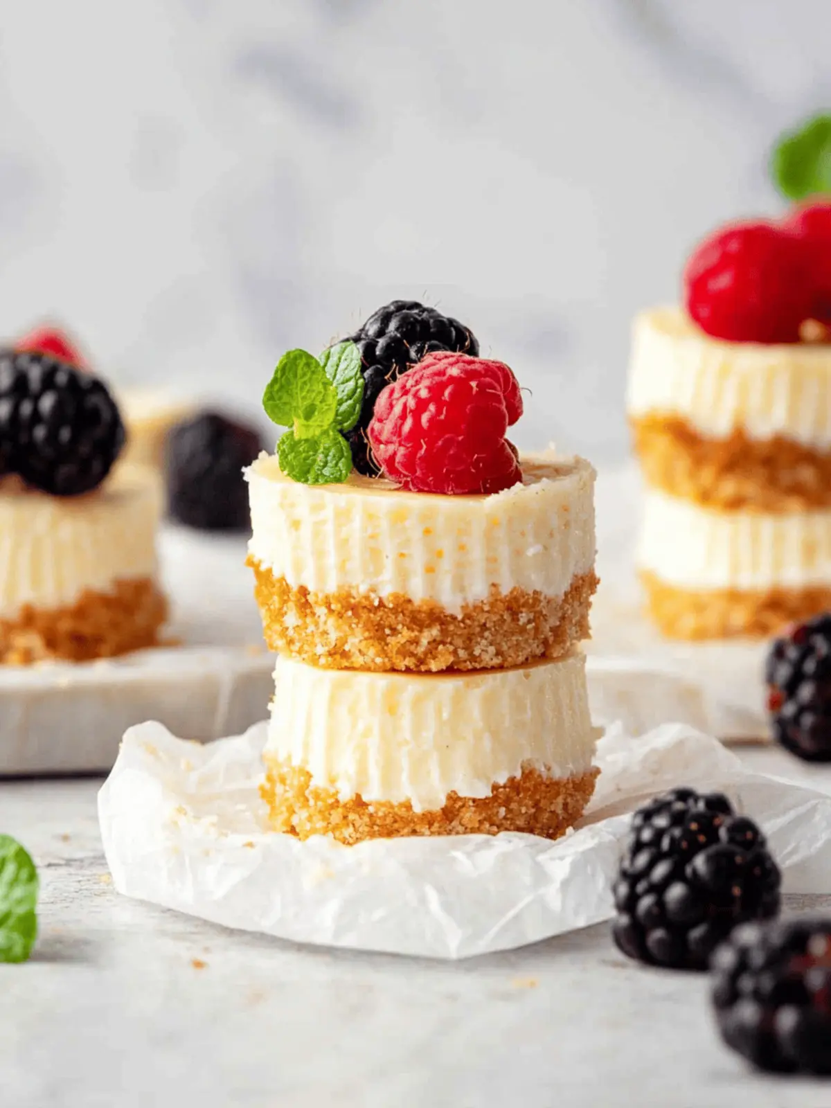 Delicious Mini Protein Cheesecakes for Guilt-Free Indulgence