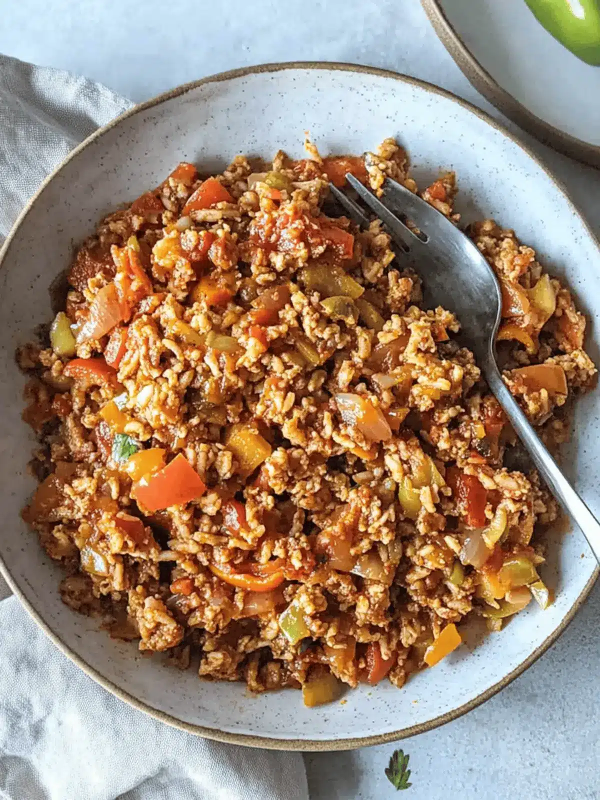 Easy Unstuffed Pepper Skillet - A Quick One-Pan Delight