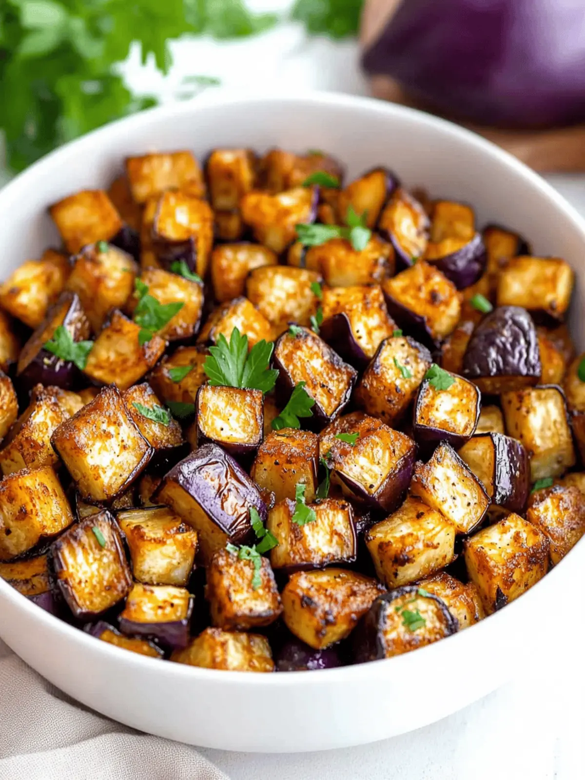Low-Calorie Air Fryer Eggplant