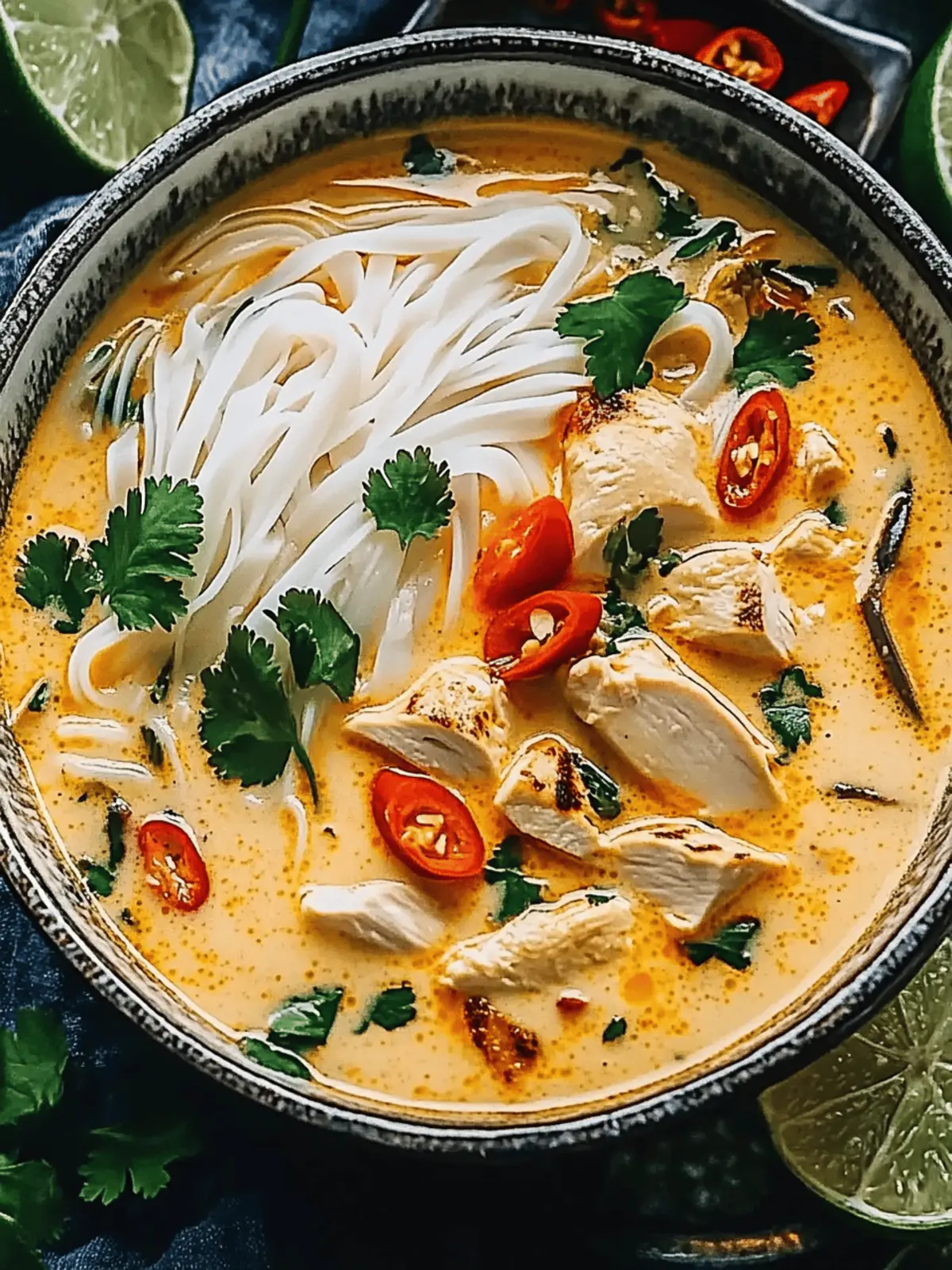 Quick and Flavorful Easy Thai Chicken Soup Recipe in 30 Minutes