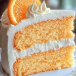 Orange Creamsicle Cake