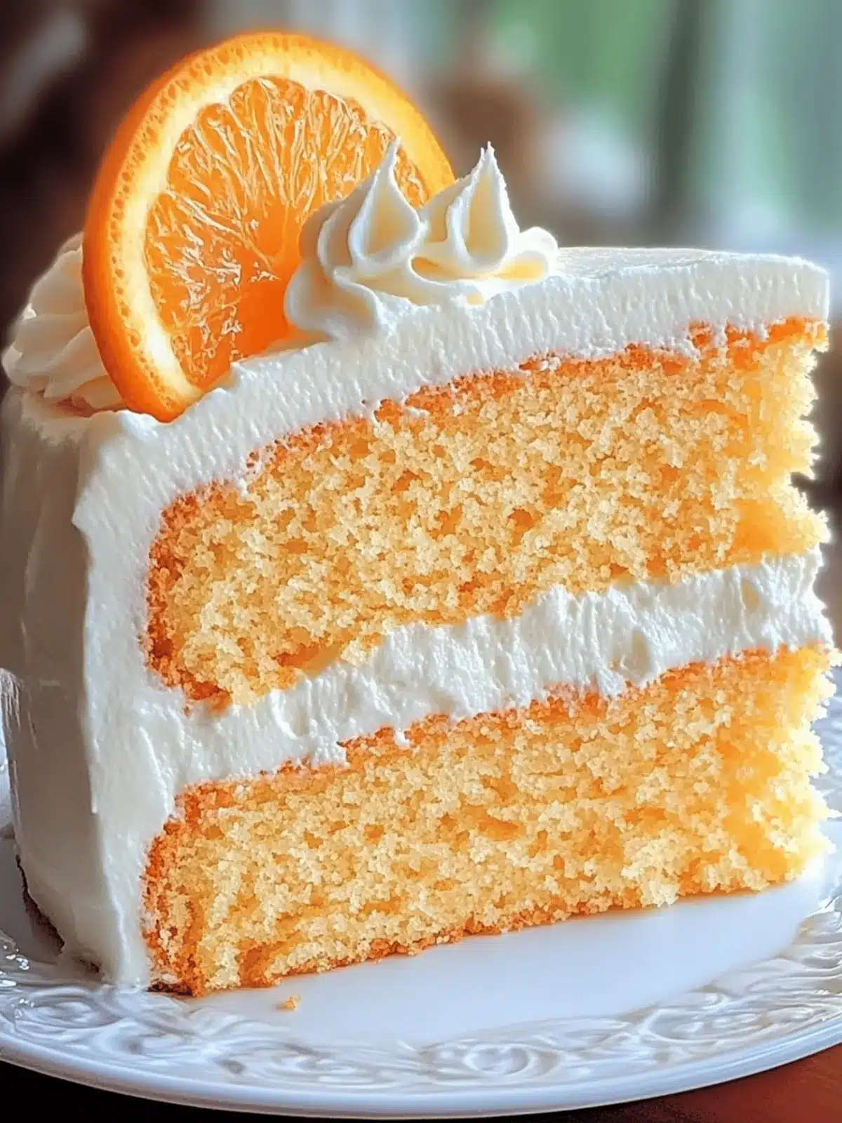 Orange Creamsicle Cake