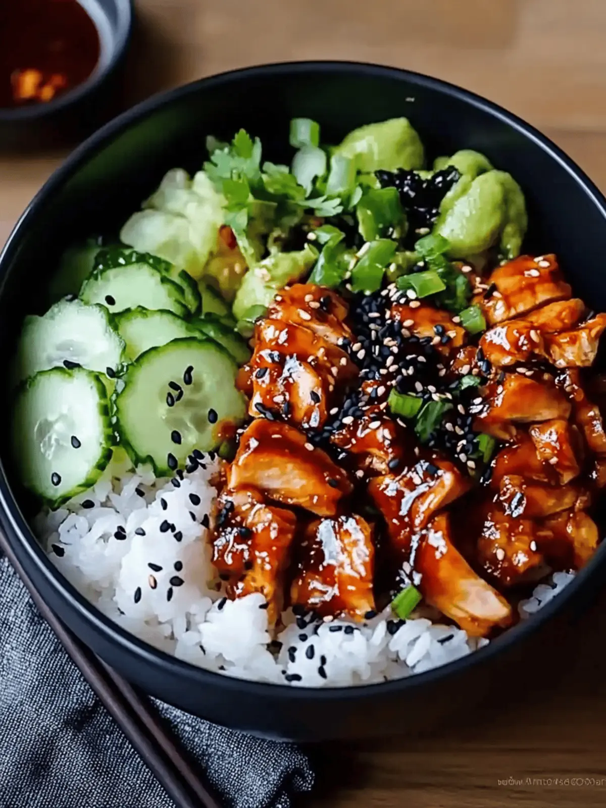 Spicy Korean BBQ Chicken Rice Bowl: A Flavor Explosion!