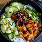 Spicy Korean BBQ Chicken Rice Bowl: A Flavor Explosion!