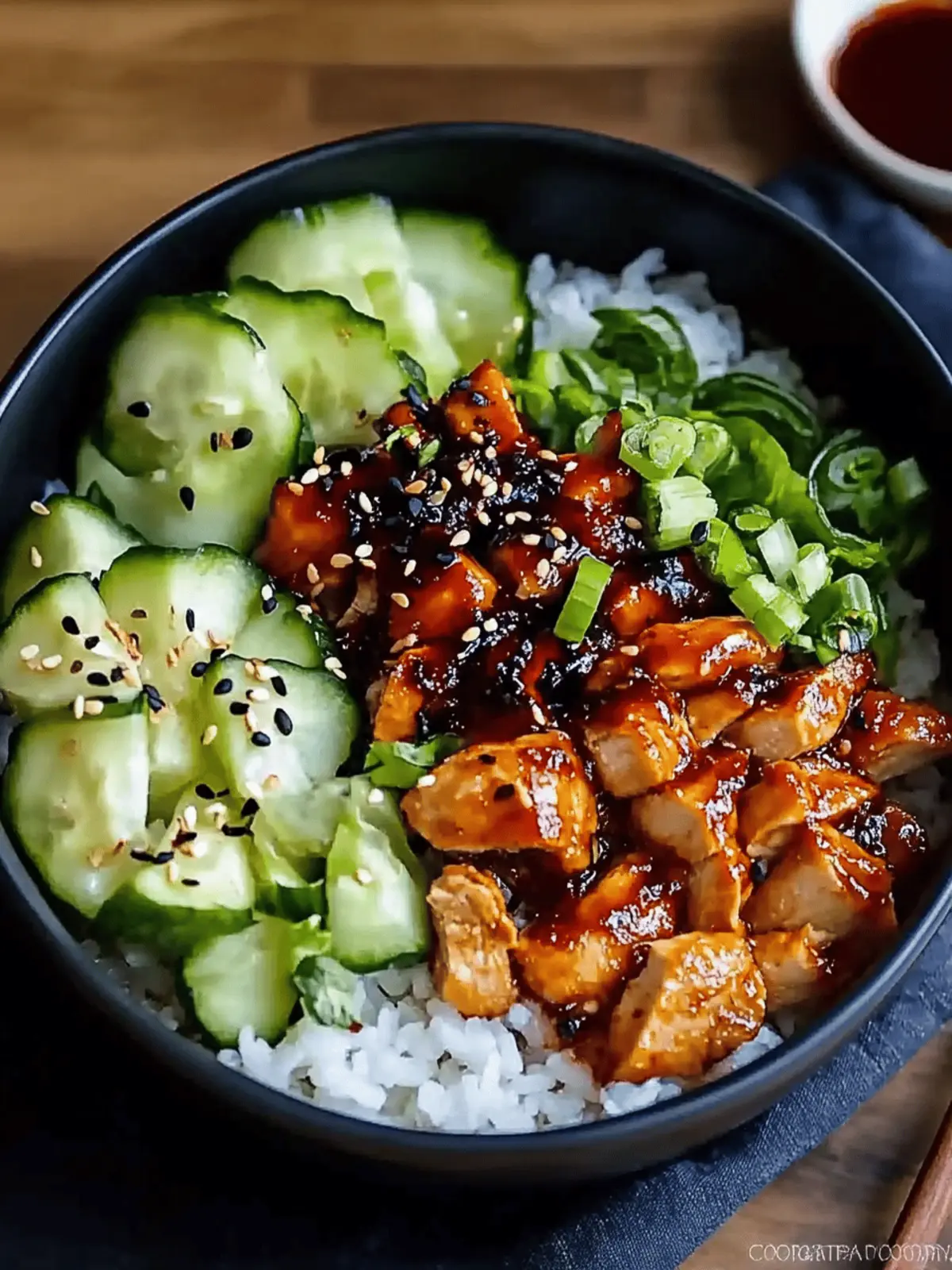 Spicy Korean BBQ Chicken Rice Bowl: A Flavor Explosion!
