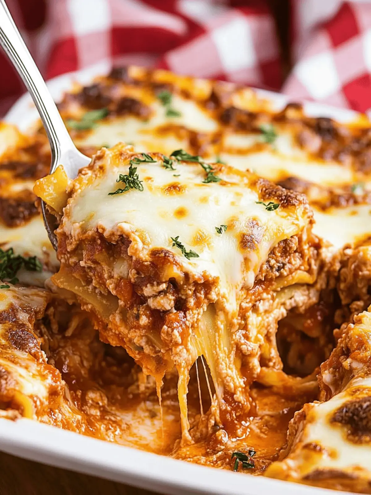 Ultimate Easy Lasagna Recipe: No Boil, 3 Cheeses & 2 Meats