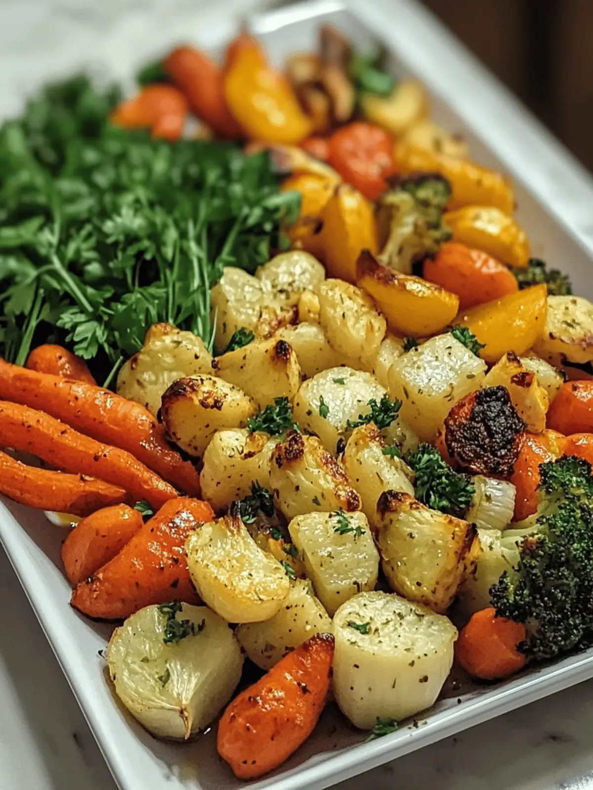 Garlic Roasted Vegetables Recipe — A Colorful Must-Try Dish