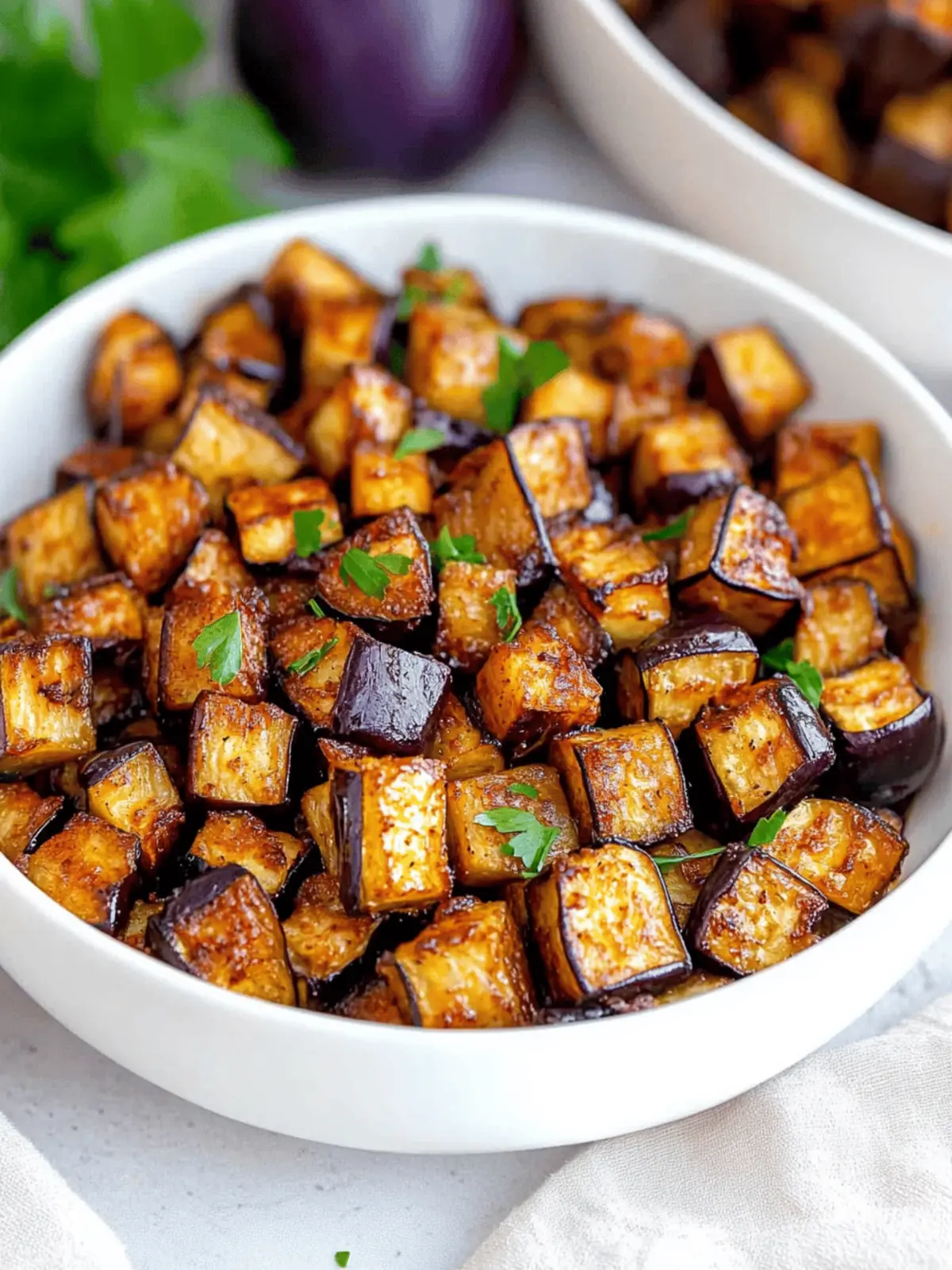 Crispy Low-Calorie Air Fryer Eggplant for Guilt-Free Snacking
