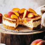 Peach Cobbler Cheesecake