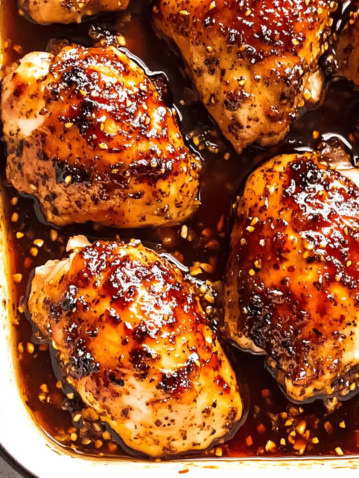 Savory Honey Garlic Chicken Thighs for a Quick Family Feast
