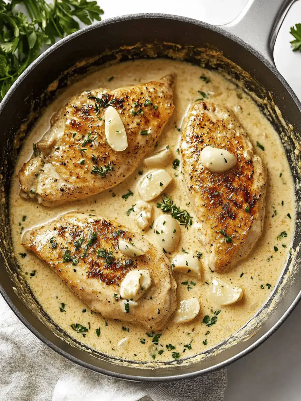 Creamy Garlic Chicken: Your Next Easy Comfort Food Hit