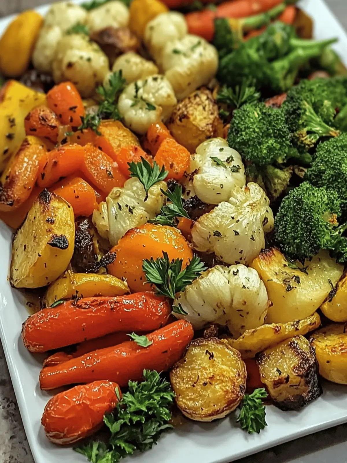 Garlic Roasted Vegetables Recipe — A Colorful Must-Try Dish