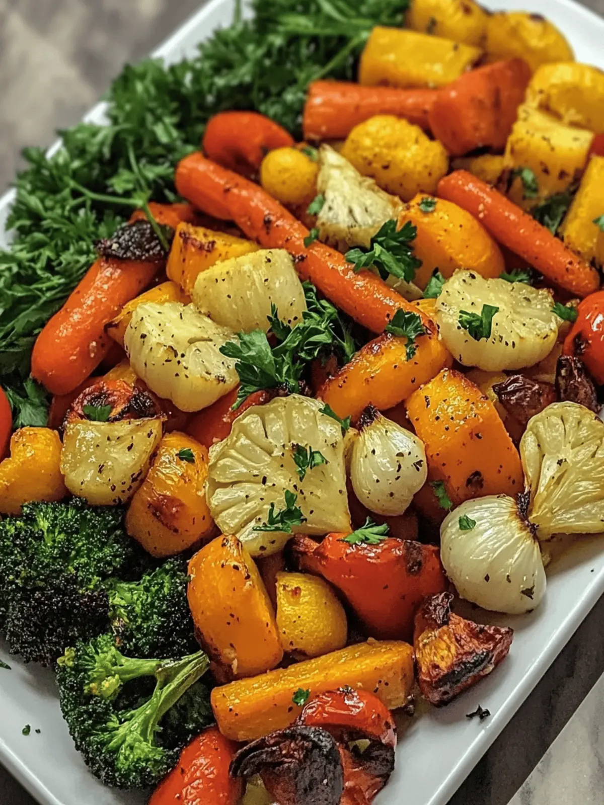 Garlic Roasted Vegetables Recipe — A Colorful Must-Try Dish