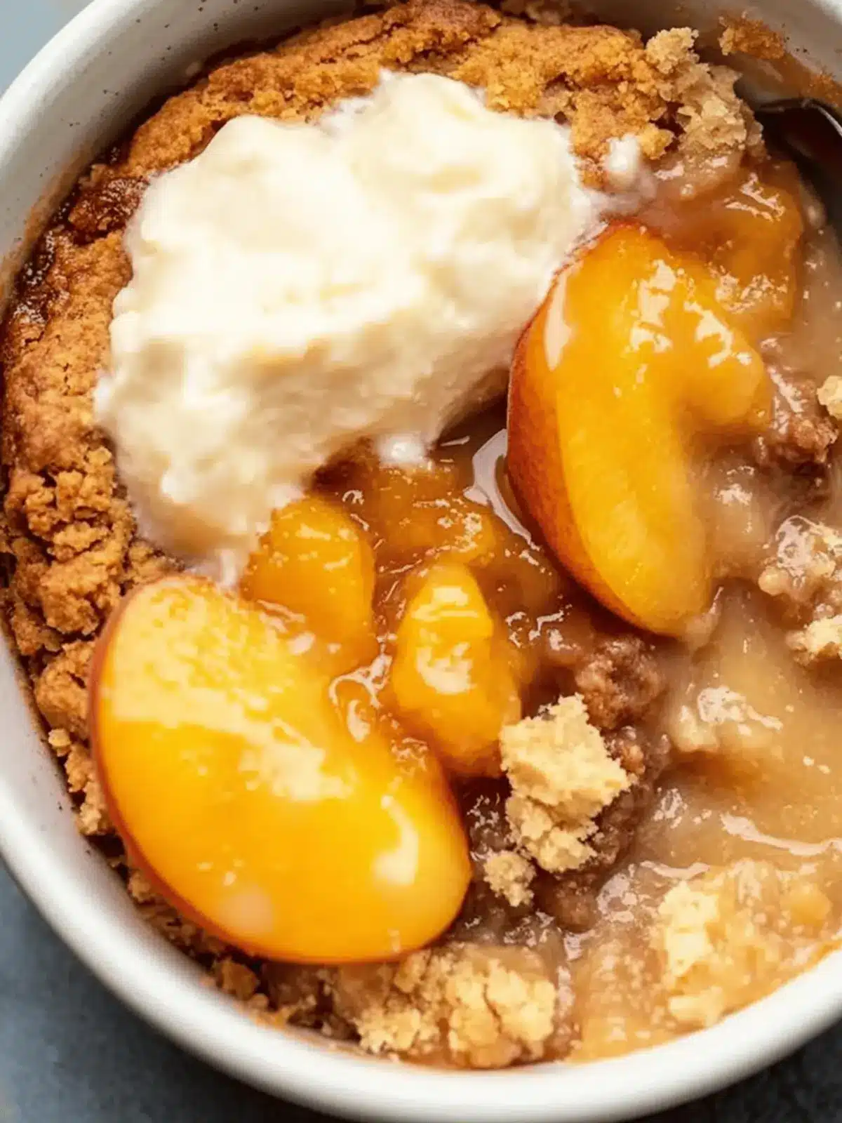 The Easiest Southern Peach Cobbler (With a Texture Similar to Pie Crust Cobbler)
