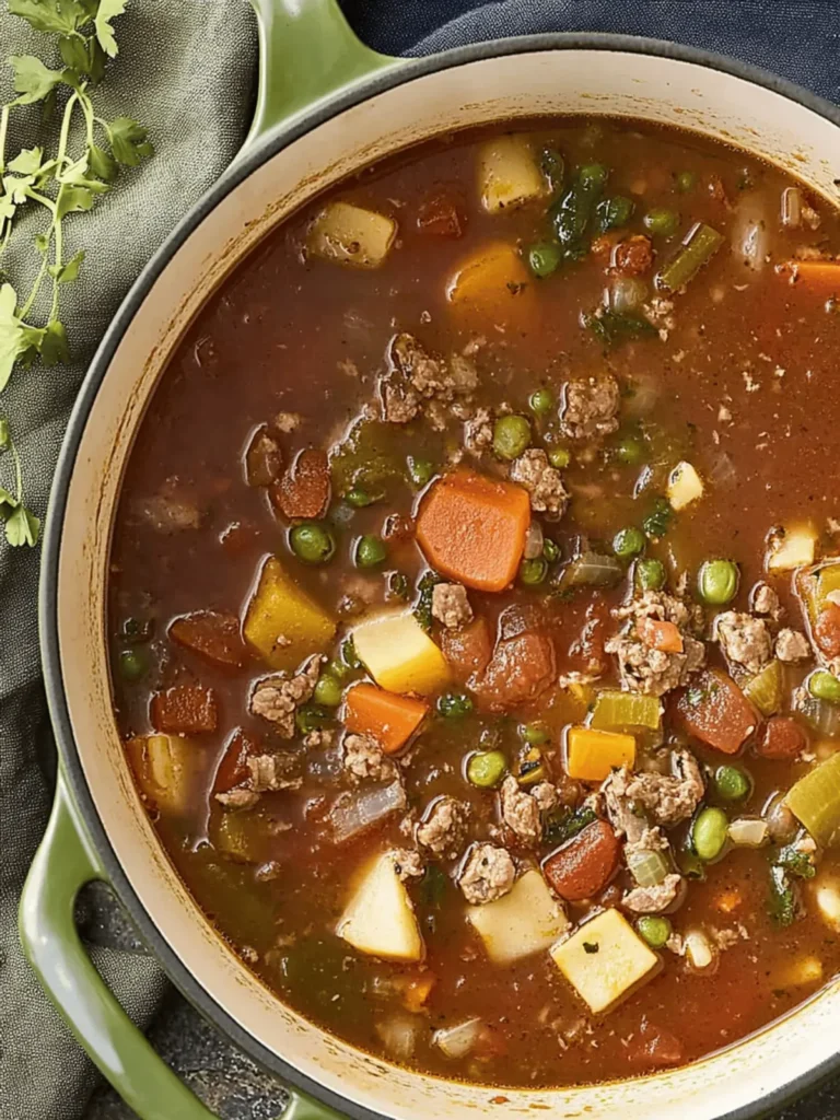 Vegetable Beef Soup