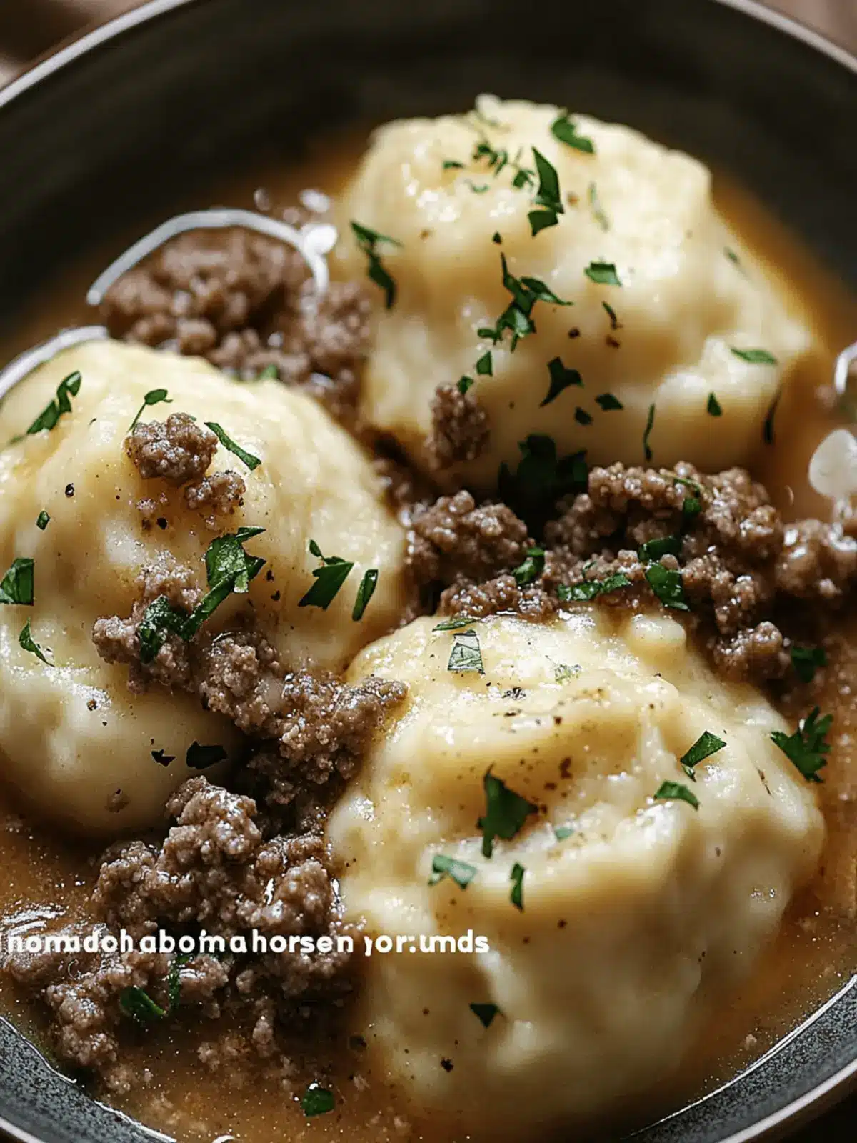 Ground Beef and Dumplings: A Cozy Family Favorite Meal