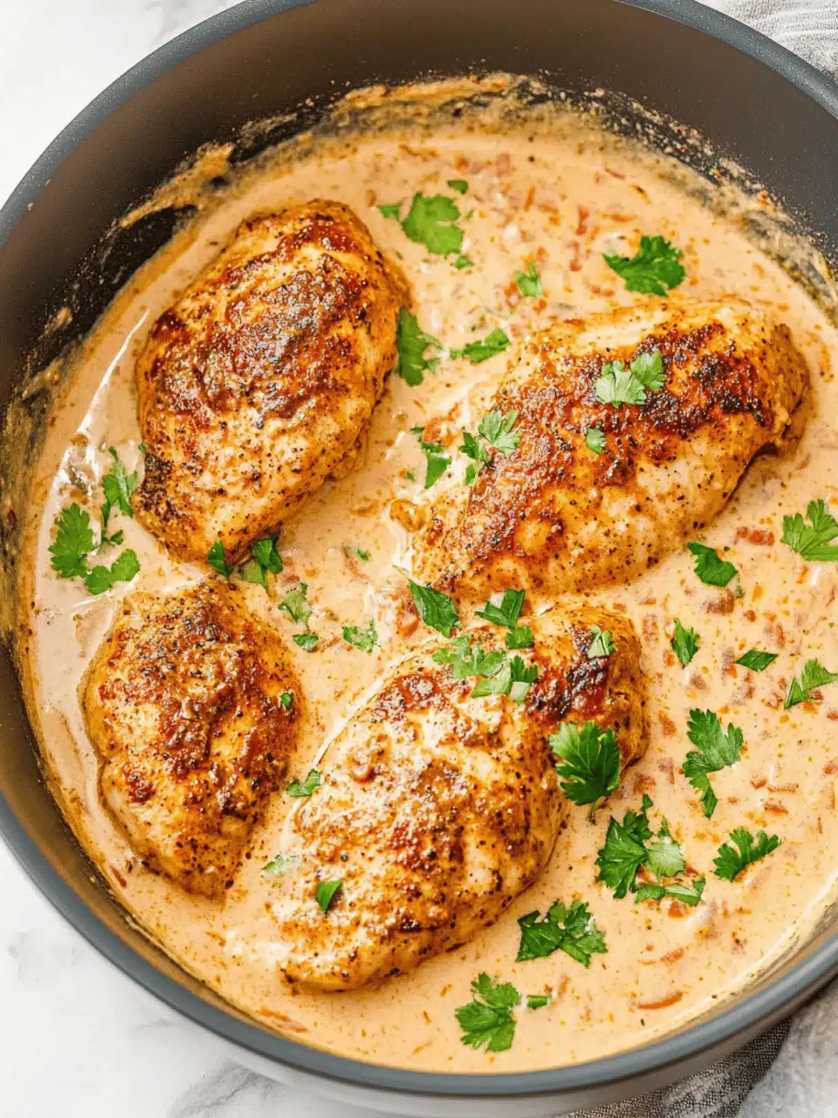 Creamy Cajun Chicken Recipe
