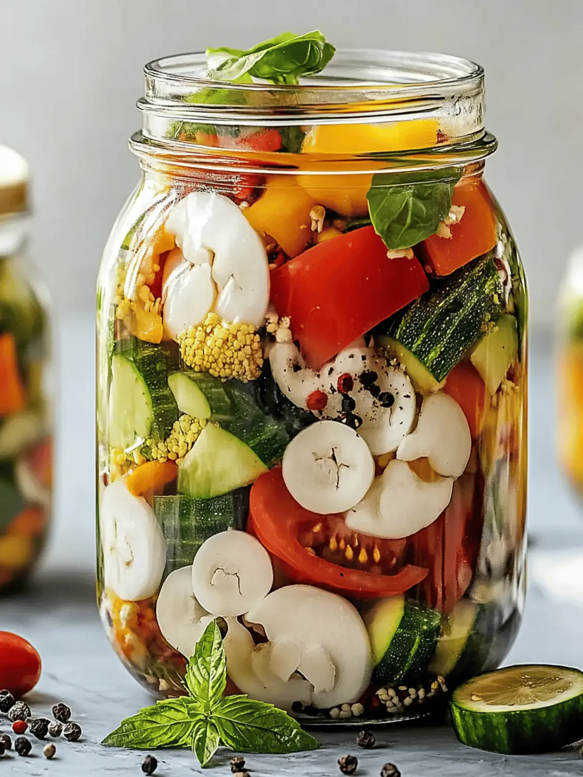 Homemade Refrigerator Pickled Vegetables for a Flavorful Crunch