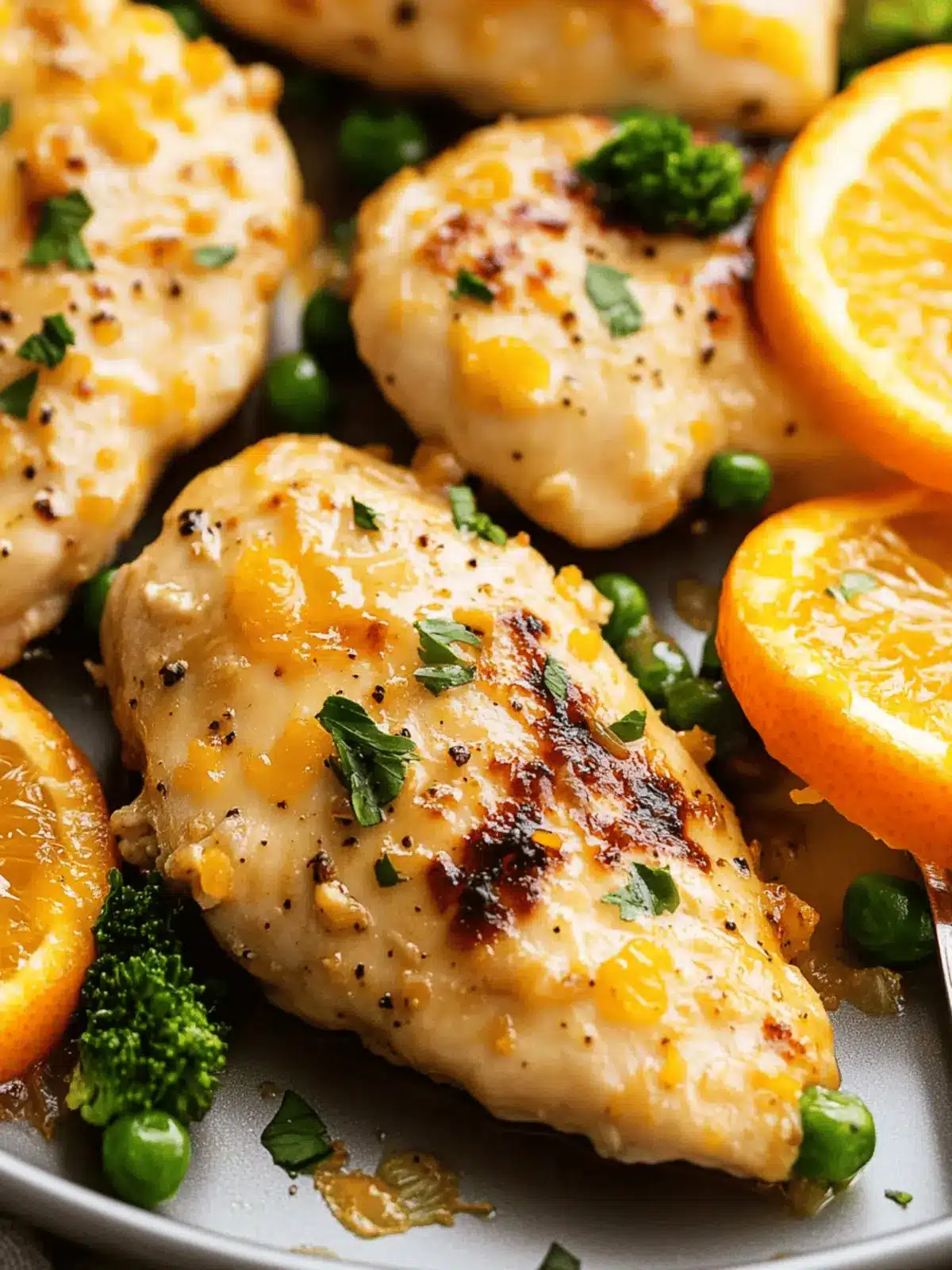 Baked Orange Chicken Sheet Pan Dinner