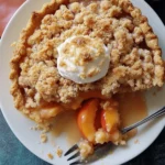 Peach Crumble Pie