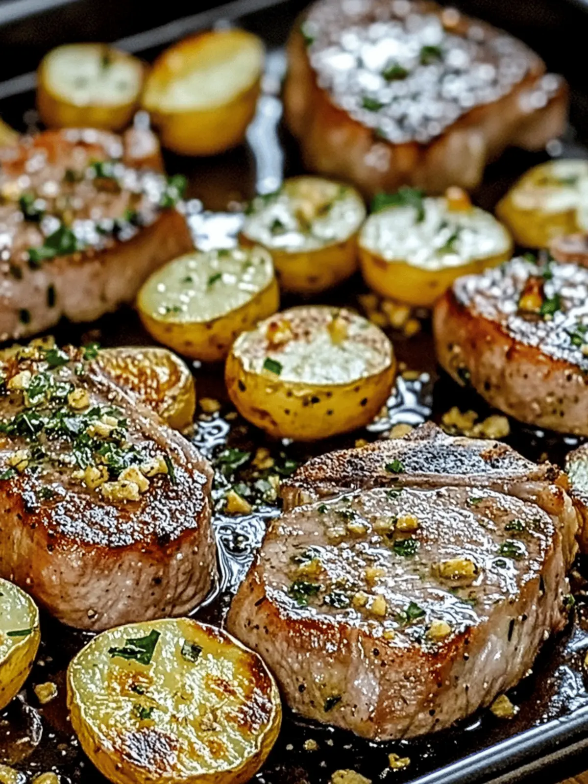 Sheet Pan Pork Chops and Potatoes 30 Minutes Easy Delight
