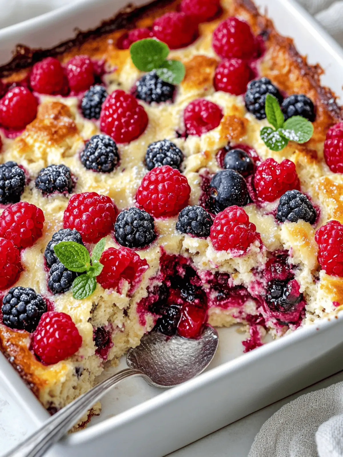 High Protein Triple Berry Bake – Your New Healthy Breakfast Bliss