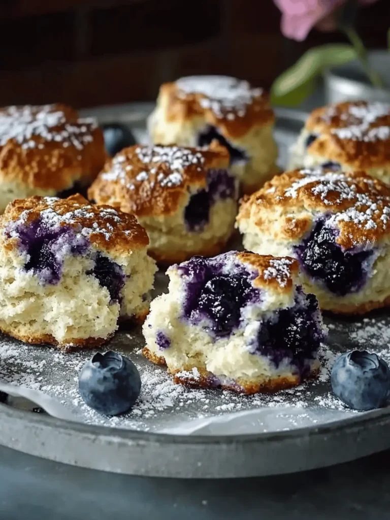 Blueberry Biscuits