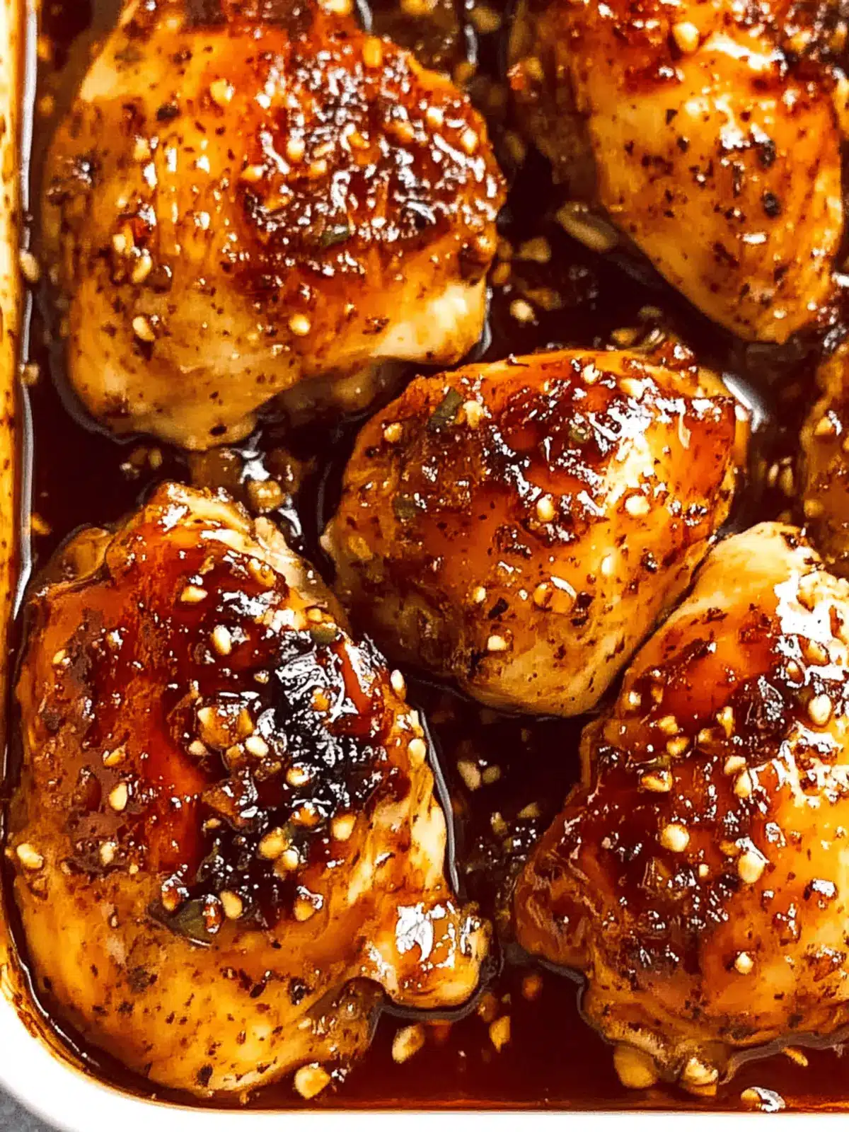 Savory Honey Garlic Chicken Thighs for a Quick Family Feast