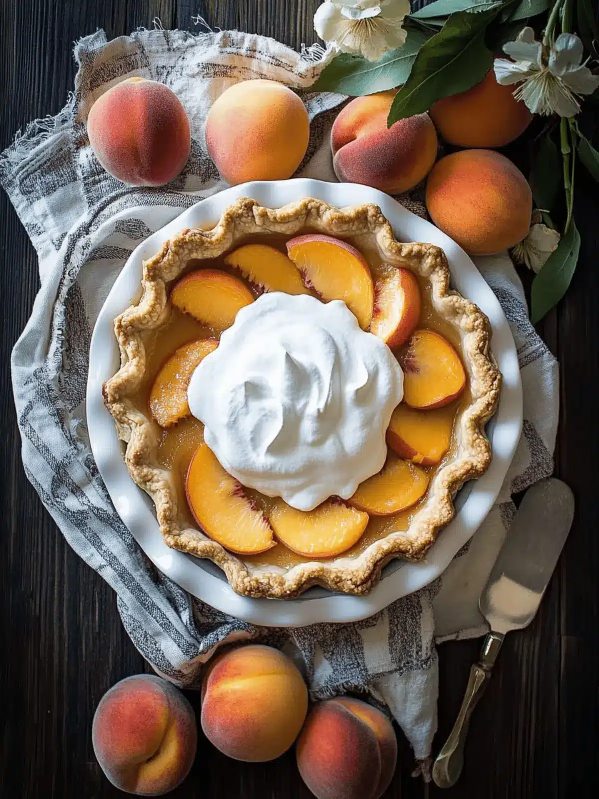 Fresh Peach Pie