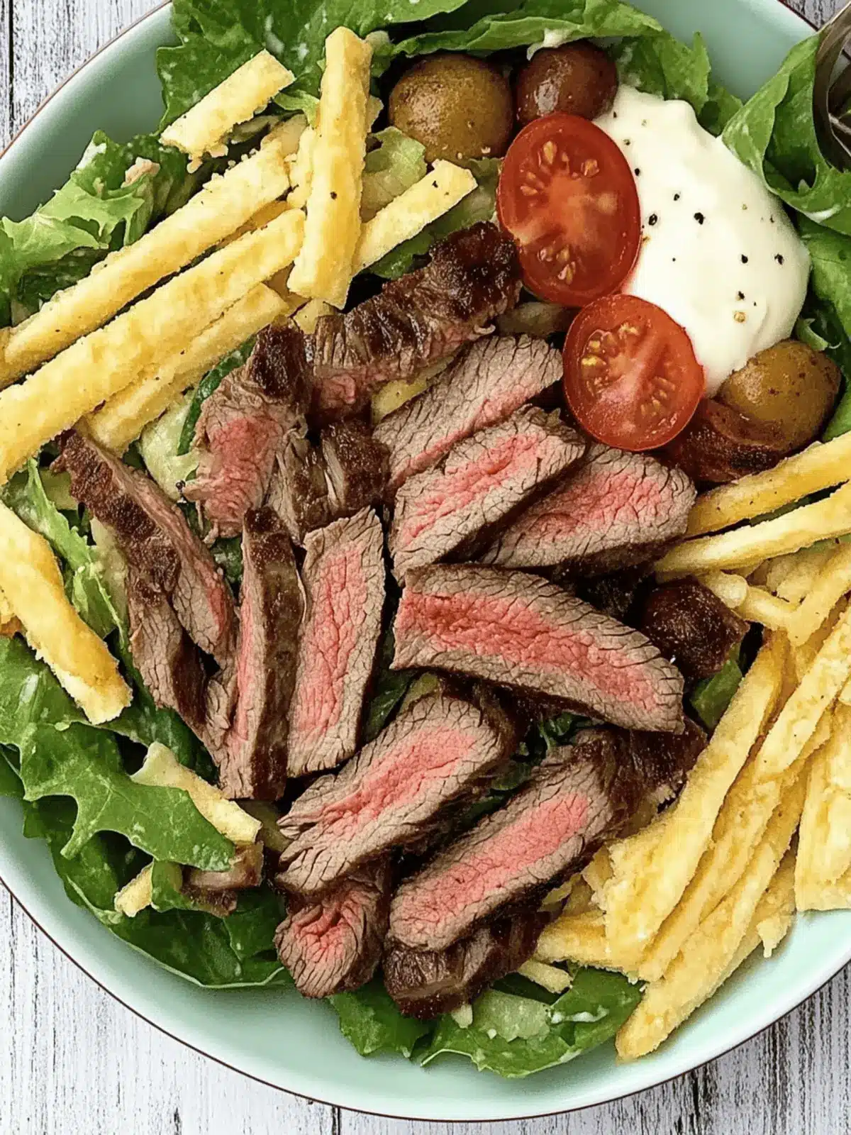 Pittsburgh-Style Steak Salad