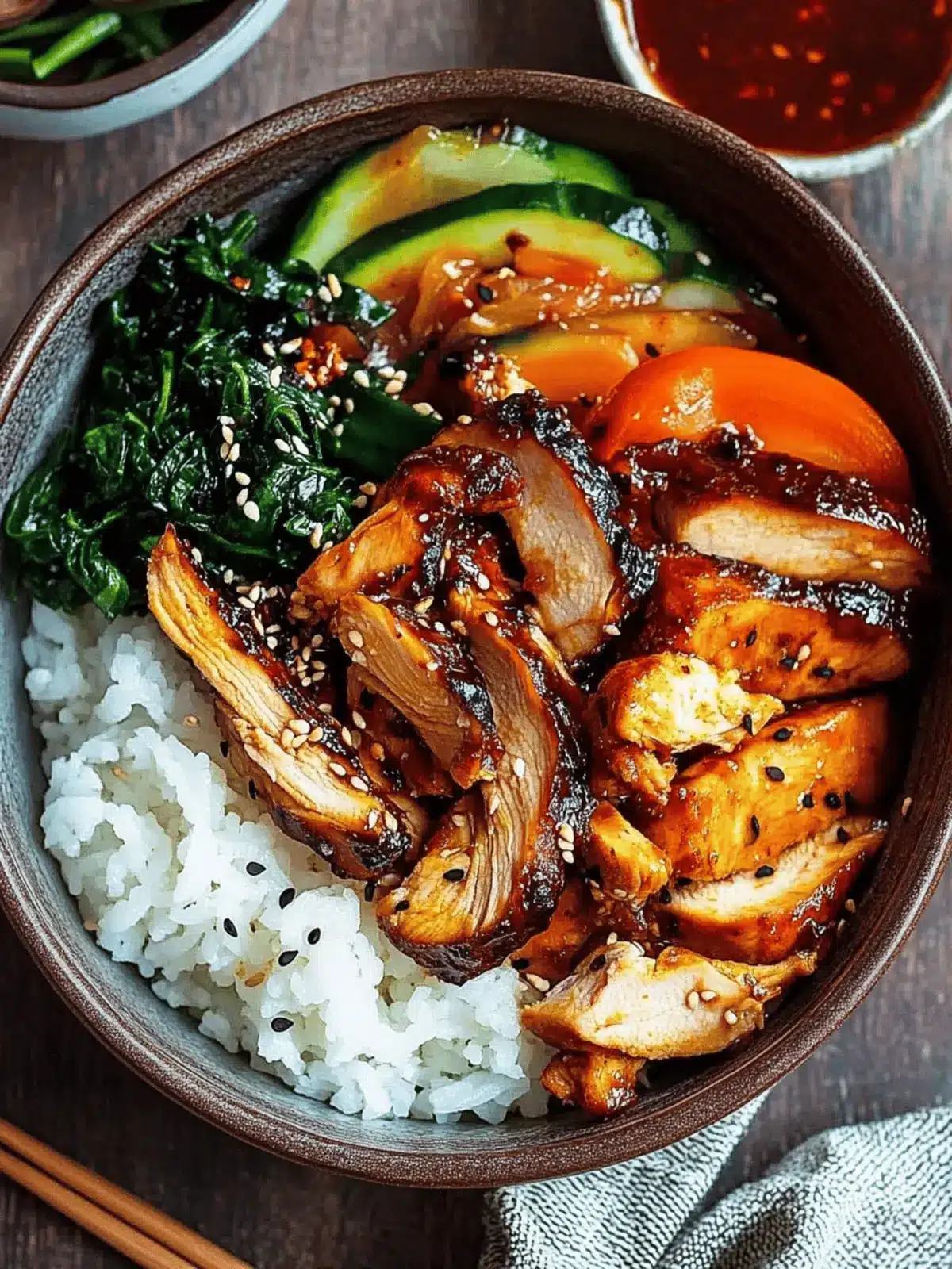 Korean Spicy Chicken Bowl