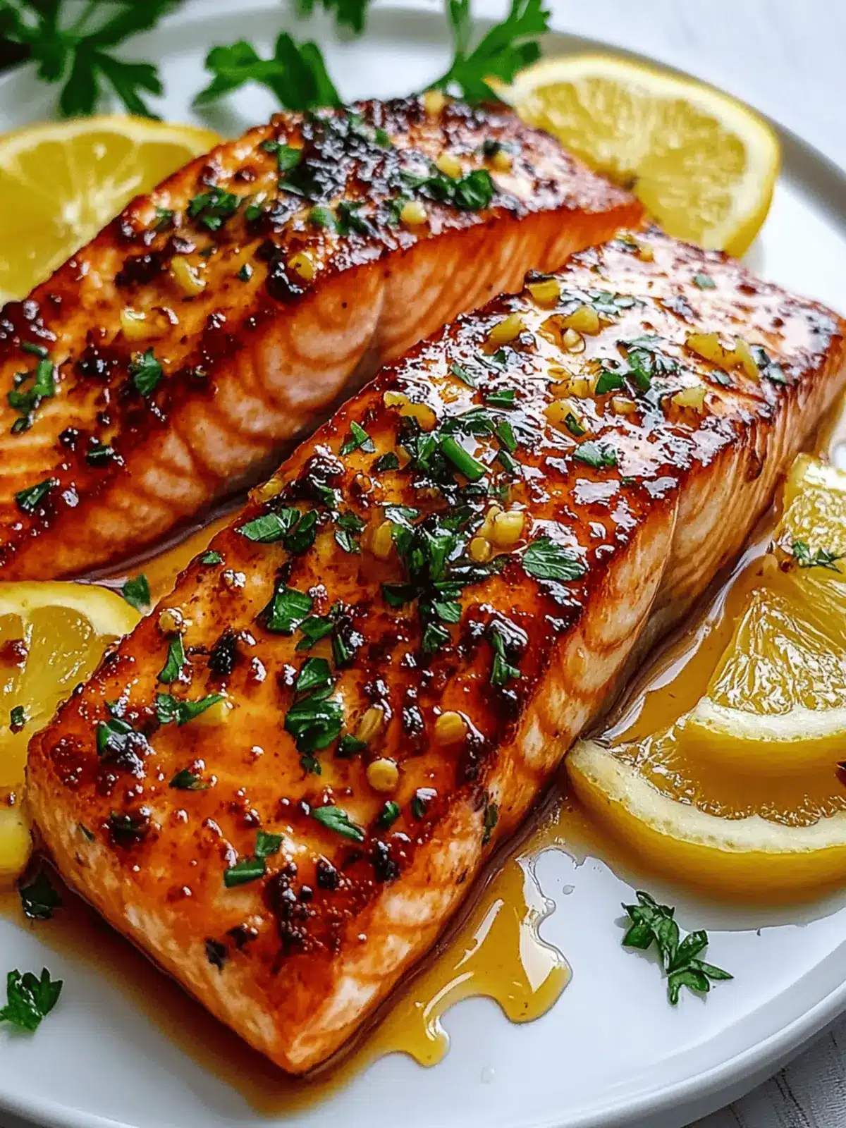 Air Fryer Honey Garlic Salmon