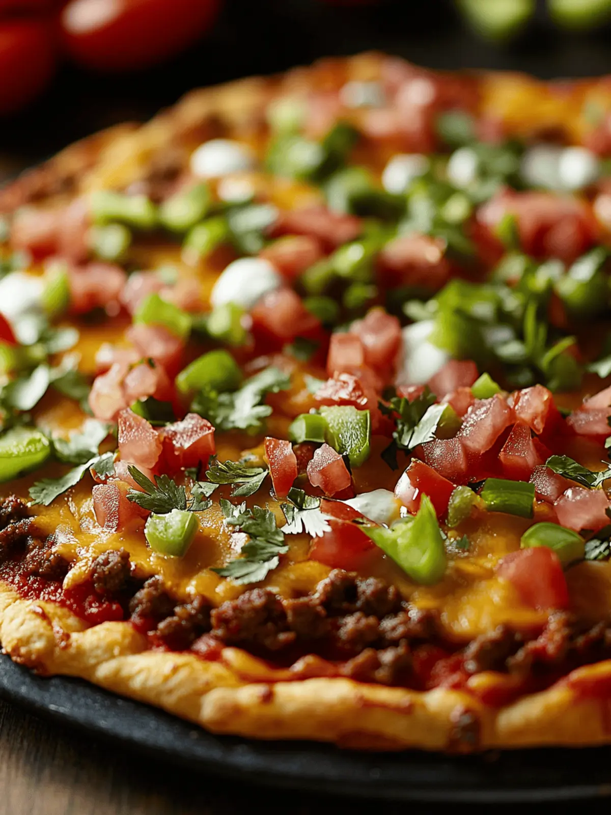 Easy Taco Pizza